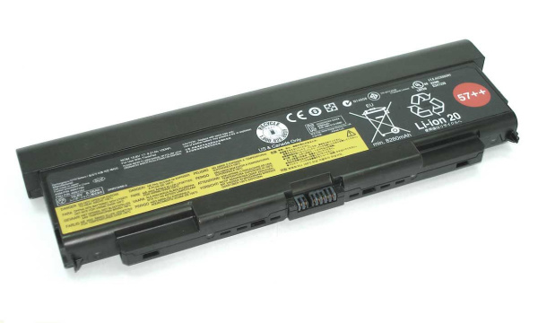 Аккумулятор (батарея) для ноутбука Lenovo T440p (45N1160 57++) 9260mAh, 10.8V (оригинал)