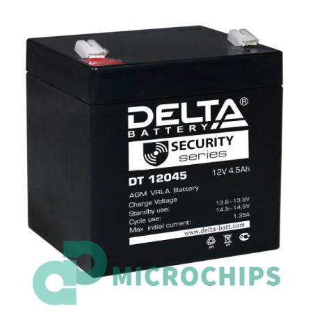 Аккумулятор Delta DT 12045 (AGM, 4.5Ah)