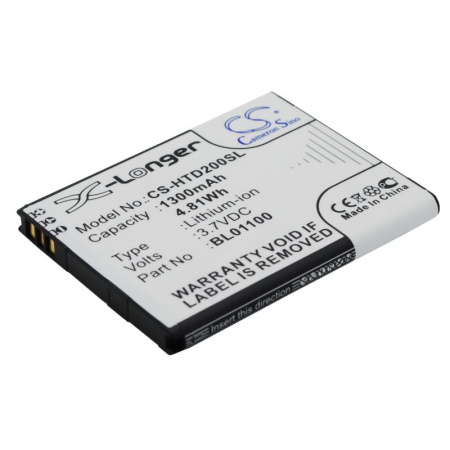 Аккумулятор для HTC Desire 200, Desire C 1300mah CS