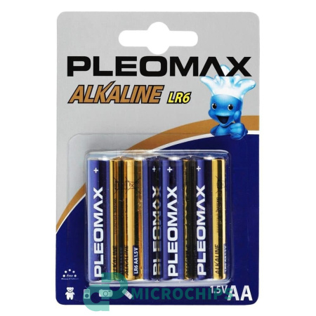 Купить Батарейка Samsung Pleomax Alkaline LR6/AA 4BP Батарейка Samsung Pleomax Alkaline LR6/AA 4BP