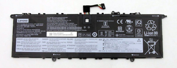 Аккумулятор (батарея) для ноутбука Lenovo Yoga Slim 7 Pro-14ACH5 (L19D4PH3), 15.44V, 3950mAh, 61Wh