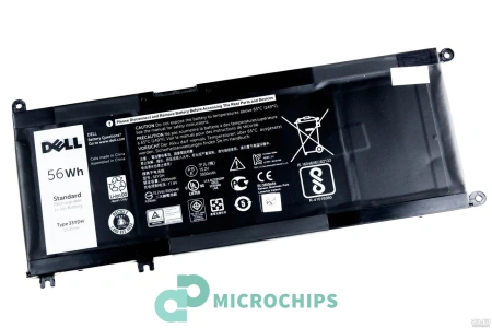 Аккумулятор (батарея) 33YDH для ноутбука Dell Inspiron 17-7778, 17-7779, 3500mAh, 15.2V (оригинал)