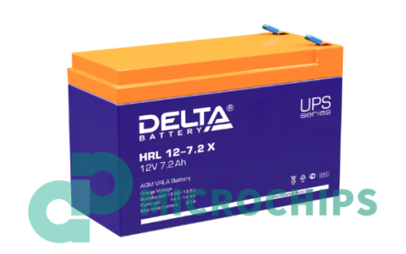 Купить Аккумулятор Delta HRL 12-7.2 X (AGM, 7.2Ah) Аккумулятор Delta HRL 12-7.2 X (AGM, 7.2Ah)
