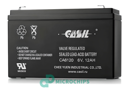 Аккумулятор Casil CA 6120 (AGM, 12Ah)