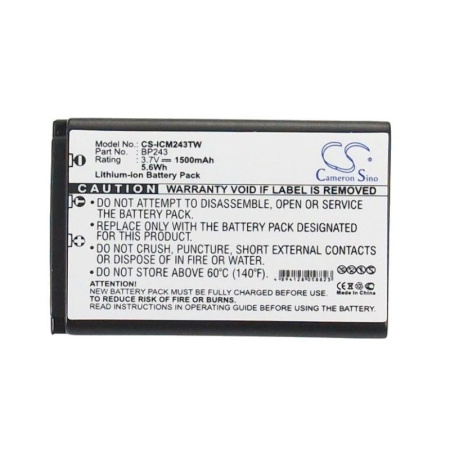 Аккумулятор для Icom IC-E7 1500mAh