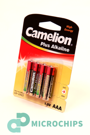 Батарейка Camelion Plus Alkaline LR03/AAA 4BP