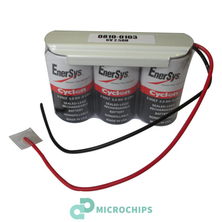 Аккумулятор EnerSys Cyclon 0810-0103 (AGM, 2.5Ah, 6V)