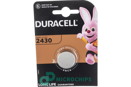 Купить Батарейка Duracell CR2430 1BP Батарейка Duracell CR2430 1BP