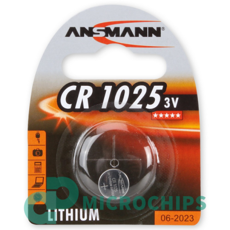 Купить Батарейка Ansmann CR1025 1BP Батарейка Ansmann CR1025 1BP