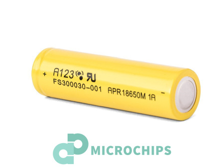 Аккумулятор A123 APR18650M1A (LiFePO4, 1.1Ah, 3.7V)