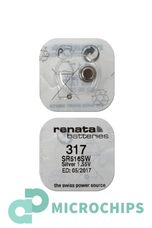 Купить Батарейка Renata SR516SW (317) Батарейка Renata SR516SW (317)