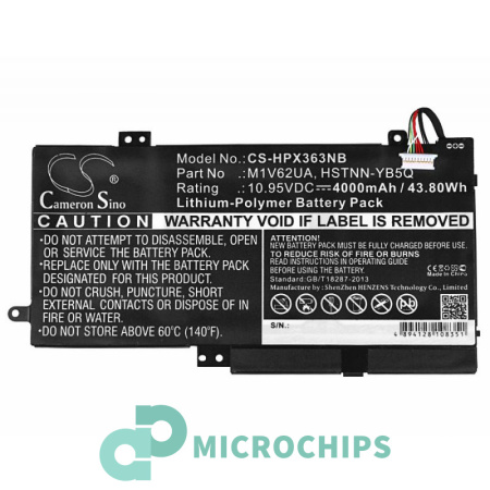 Аккумулятор для ноутбуков HP Envy X360, HSTNN-YB5Q, LE03 4000mAh