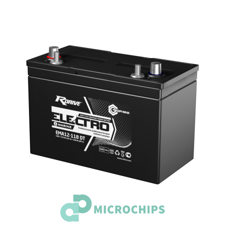 Купить Тяговый аккумулятор RDrive Electro Marine EMA12-118 DT (AGM, 118Ah, 12V) Тяговый аккумулятор RDrive Electro Marine EMA12-118 DT (AGM, 118Ah, 12V)