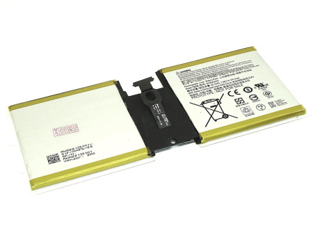 Аккумуляторная батарея G16QA043H для Microsoft Surface Go, 7.66В, 3411мАч