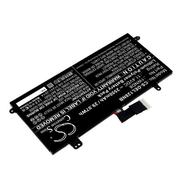 Аккумулятор для Dell Latitude 12 5285 (1WND8) 2550mAh