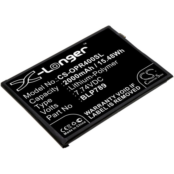 Аккумулятор для OPPO Reno 4 5G (BLP789) 2000mah
