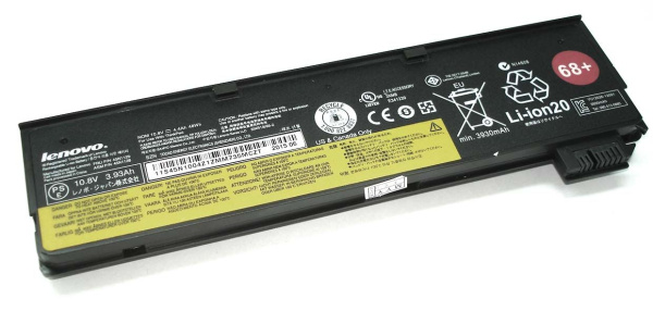 Аккумулятор (батарея) для ноутбука Lenovo ThinkPad x240/250 (0C52862 68+) 48Vтч, 10.8V, 4444mAh (оригинал)