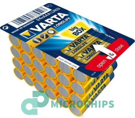 Батарейка VARTA Longlife LR03/AAA 24BP