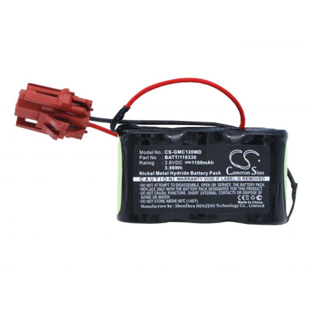 Аккумулятор для GE Mac 12, Mac 15 (401086-002D) 1100mAh