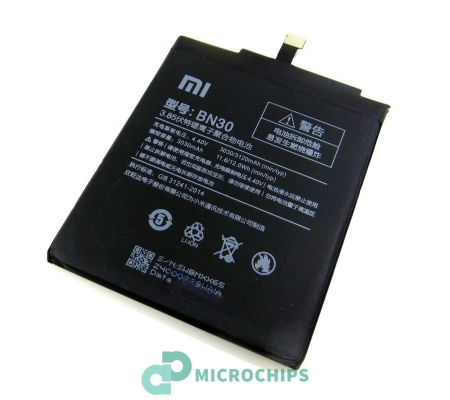 Аккумулятор BN30 для Xiaomi Redmi 4A, 3.85В, 3030мАч