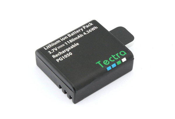 Аккумулятор PG1050 для видеокамеры Eken H2, H8, H8R, H3R, H9, H9R, 3.7В, 1180 мАч