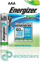Батарейка Energizer ECO Advanced LR03/AAA 4BP