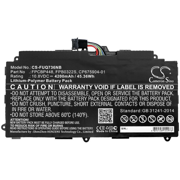 Купить Аккумулятор для Fujitsu STYLISTIC Q736, Q737, Q775 (CP675904-01) 4200mah Аккумулятор для Fujitsu STYLISTIC Q736, Q737, Q775 (CP675904-01) 4200mah