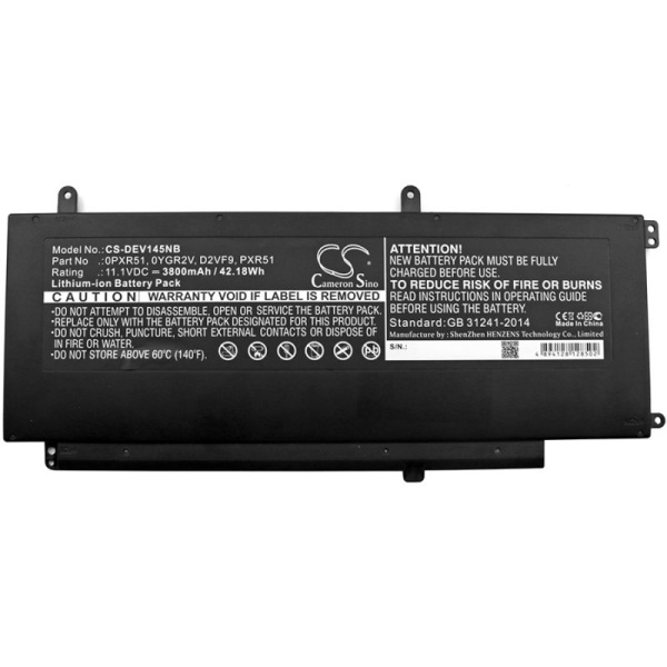 Аккумулятор для ноутбуков Dell Inspiron 15 754, Vostro 14 5000, Vostro 5459 3800mah