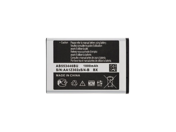 Аккумулятор Vixion AB553446BU для Samsung C5212 DuoS, C3212 DuoS, C3300, E1182, E2232