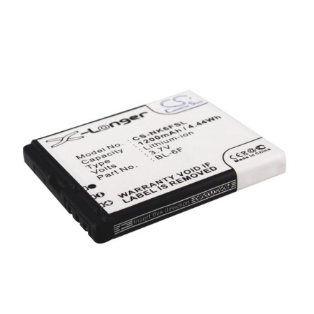 Аккумулятор для Nokia BL-6F 1200mah
