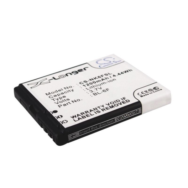 Аккумулятор для Nokia BL-6F 1200mah