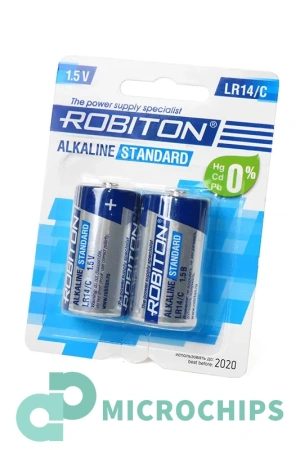 Батарейка Robiton Alkaline Standard LR14/C 2BP