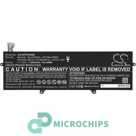 Аккумулятор для HP EliteBook x360 1040 G5 серии (BL04XL) 7200mah