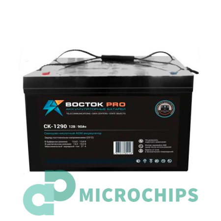 Аккумулятор Восток PRO СК-1290 (AGM, 90Ah)