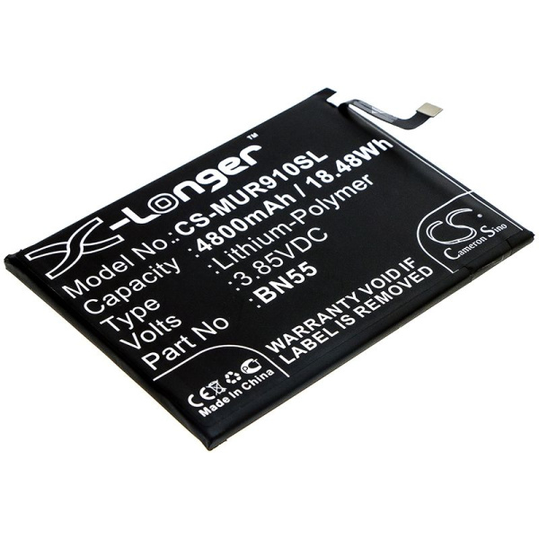 Купить Аккумулятор для Xiaomi Redmi Note 9S (BN55) 4800mah Аккумулятор для Xiaomi Redmi Note 9S (BN55) 4800mah