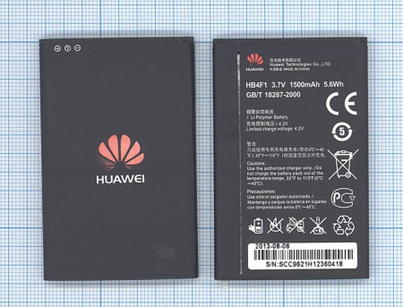 Аккумулятор HB4F1 для Huawei U8800, E5151