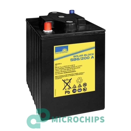 Аккумулятор Sonnenschein Dryfit Solar Block SB 6/200 A для ИБП (GEL, 200Ah)