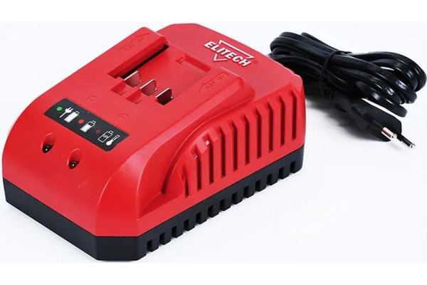 Аккумулятор Elitech 820.13180 с зарядным устройством (Li-ion, 2000mAh, 18V)