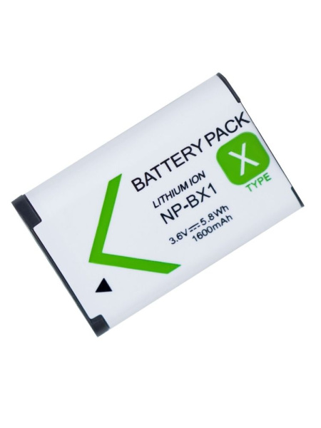 Аккумулятор NP-BX1 для фото и видеокамеры Sony Cyber-shot, 3.7В, 1600мАч