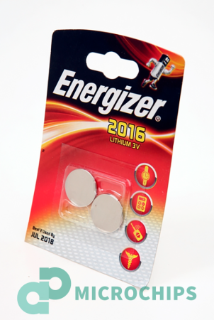 Батарейка Energizer CR2016 2BP