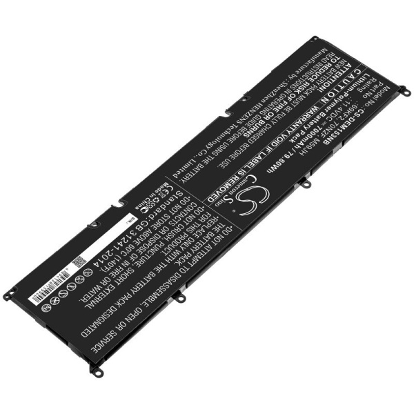 Аккумулятор для Dell Alienware M15 R3 2020, Dell XPS 15 9500 (69KF2) 7000mAh