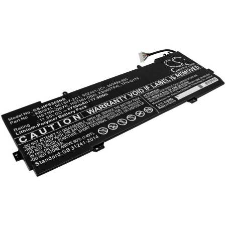 Купить Аккумулятор для HP Spectre 15-bl000ur, 15-bl100ur x360 (KB06XL) 6750mah Аккумулятор для HP Spectre 15-bl000ur, 15-bl100ur x360 (KB06XL) 6750mah