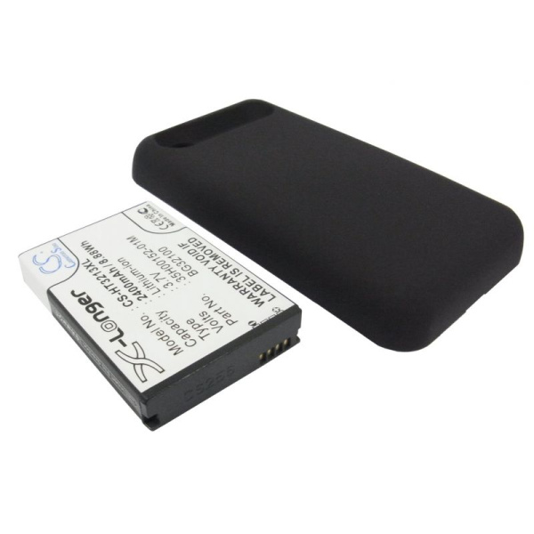 Аккумулятор для HTC Incredible S 2400mah черный