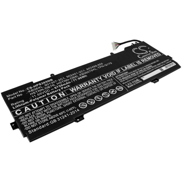 Купить Аккумулятор для HP Spectre 15-bl000ur, 15-bl100ur x360 (KB06XL) 6750mah Аккумулятор для HP Spectre 15-bl000ur, 15-bl100ur x360 (KB06XL) 6750mah