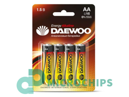 Батарейка Daewoo Energy LR6/AA 4BP