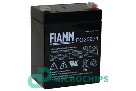Аккумулятор Fiamm FG20271 (AGM, 2.7Ah)