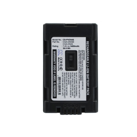 Аккумулятор для Panasonic VW-VBD55 5400mah