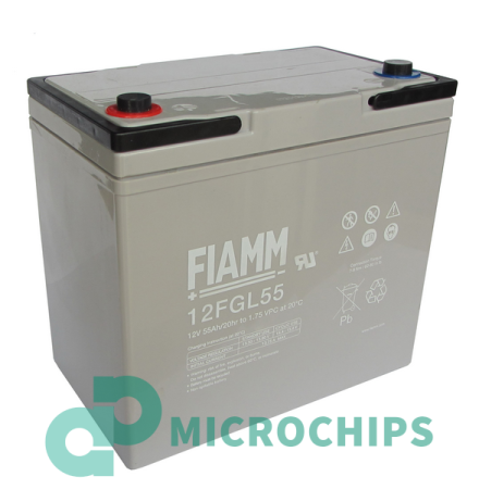 Аккумулятор Fiamm 12FGL55 (AGM, 55Ah)
