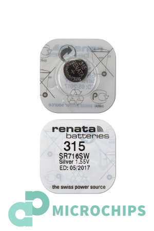 Батарейка Renata SR716SW (315)