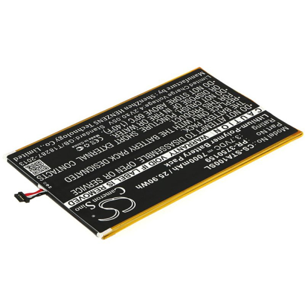 Аккумулятор для Insignia Flex 10.1 NS-15AT10 (PR-3750159) 7000mAh